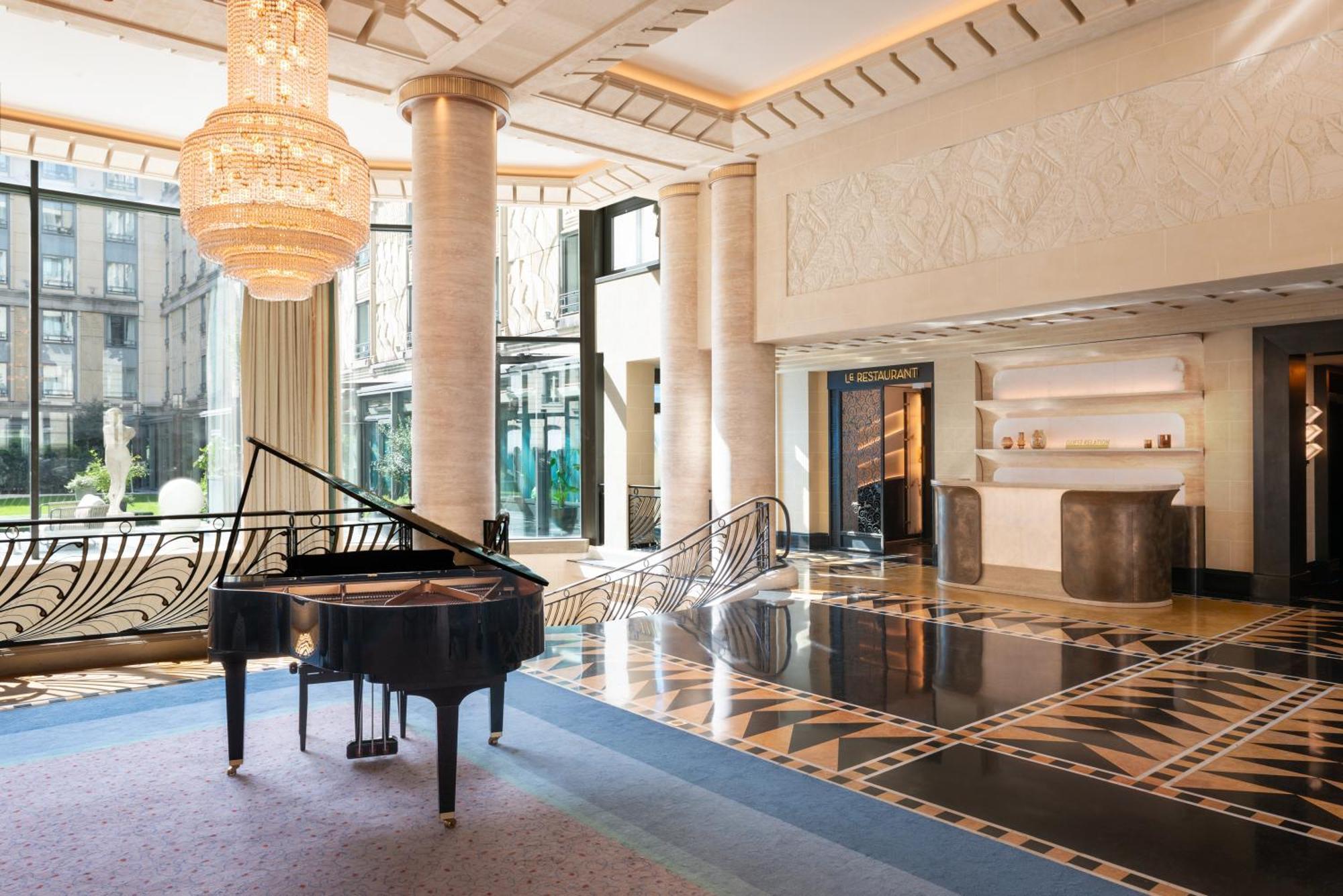 L'Hotel Du Collectionneur Paris Exteriör bild The lobby of the hotel