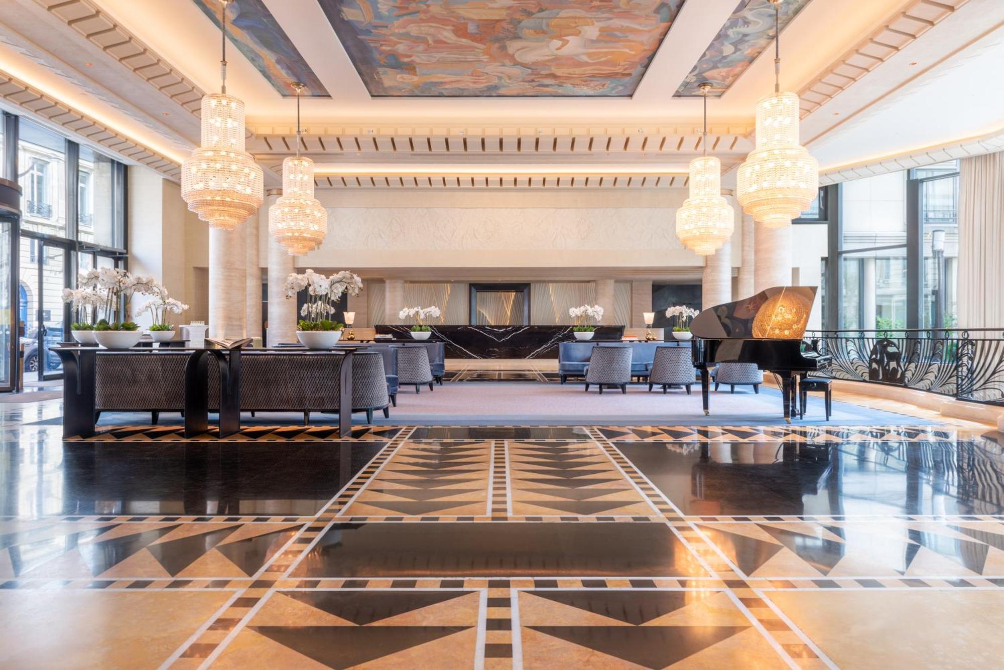 L'Hotel Du Collectionneur Paris Exteriör bild Lobby